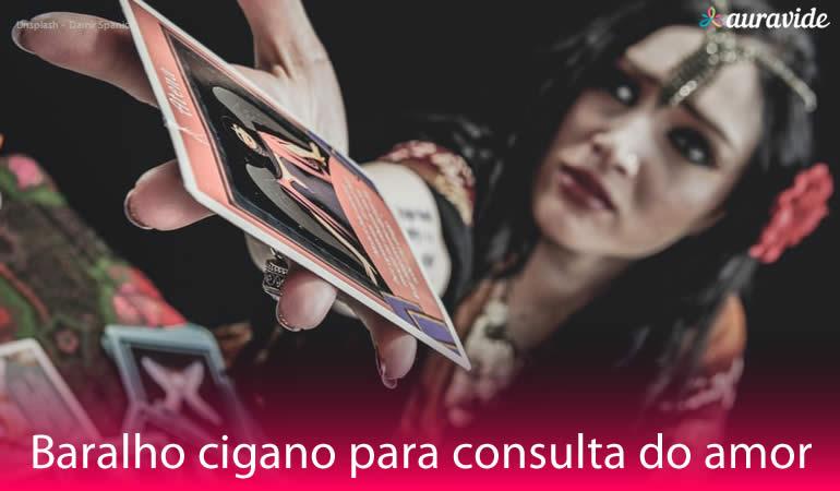 Baralho cigano para consulta do amor