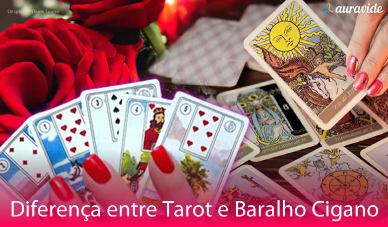 Diferença entre Tarot e Baralho Cigano