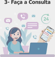 Faça a consulta